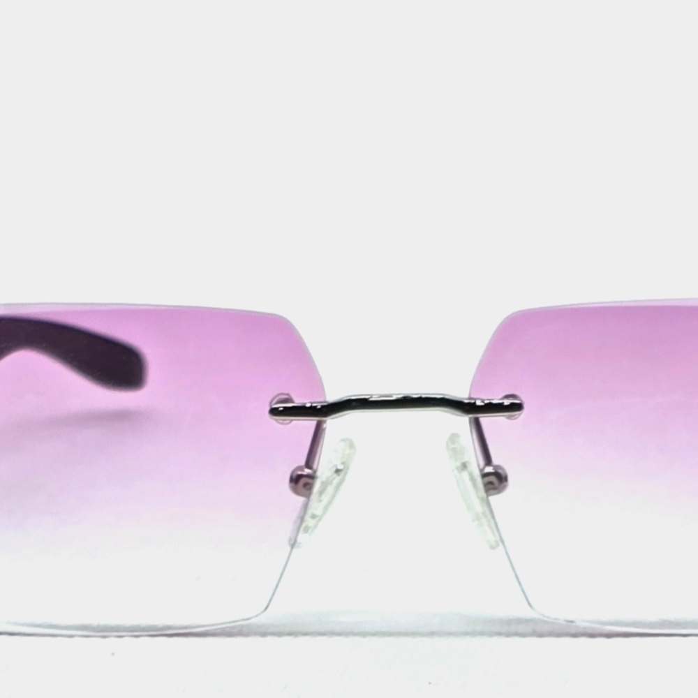 Porta Romana Sunglasses With Pink Lenses View 3